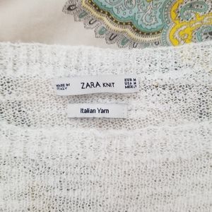 Zara loose fit knit top